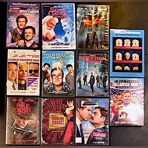 Bundle of 11‎ miscellaneous DVDs